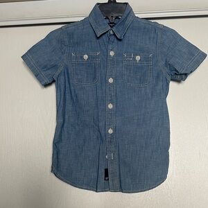 GAP Kids Blue Button Down Shirt